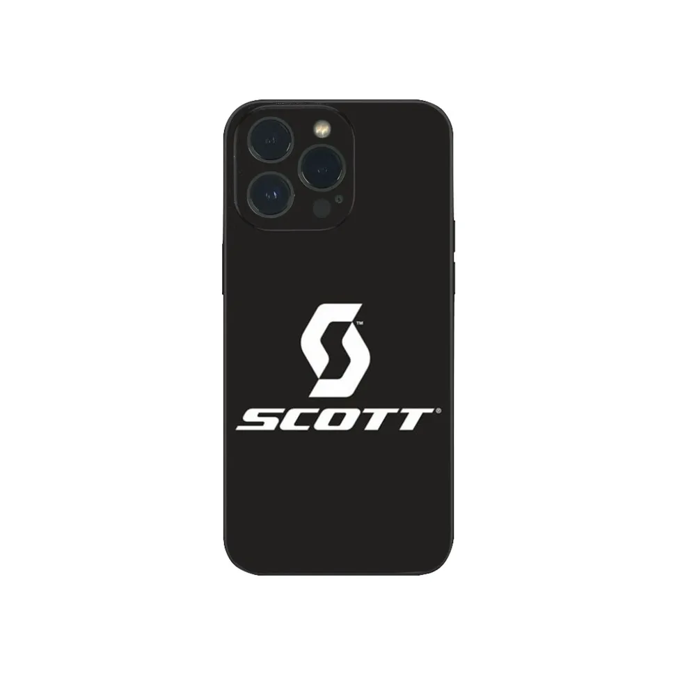 S-Scott-T Bike Phone Case For IPhone16 15 14 13 12 Mini 11 Pro XS Max X XR SE5 6 7 8 Plus Soft Silicone Cover