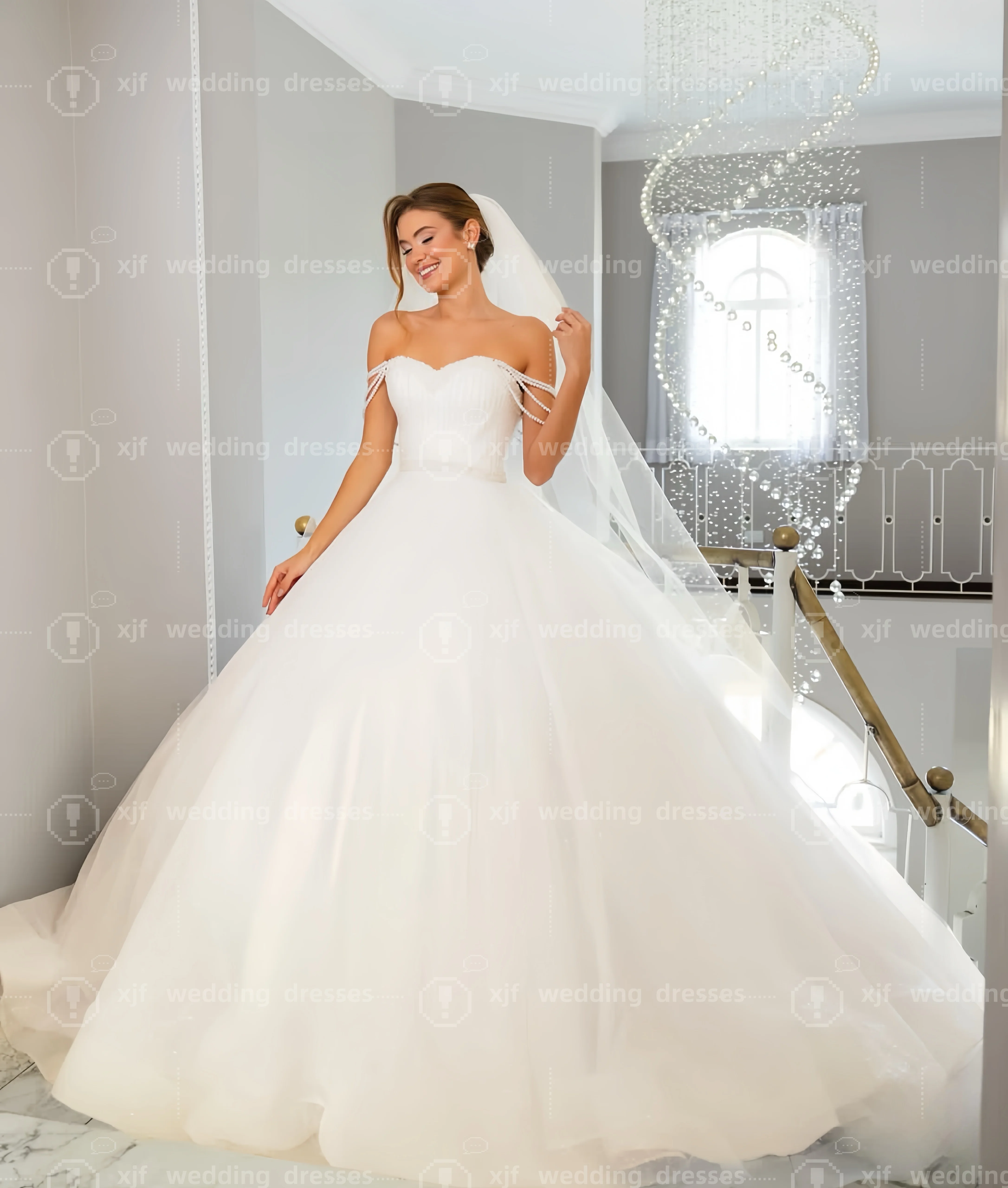 

Customzied Sweetheart collar sleeveless Ball Gown wedding dress vestidos de novia amanda novias amanda novias official