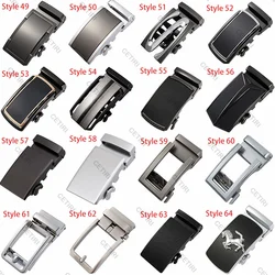3.5cm Width Top Brand Men Real Leather Belt Buckle Automatic Large Genuine Leather Luxury Designer Belts Classic
