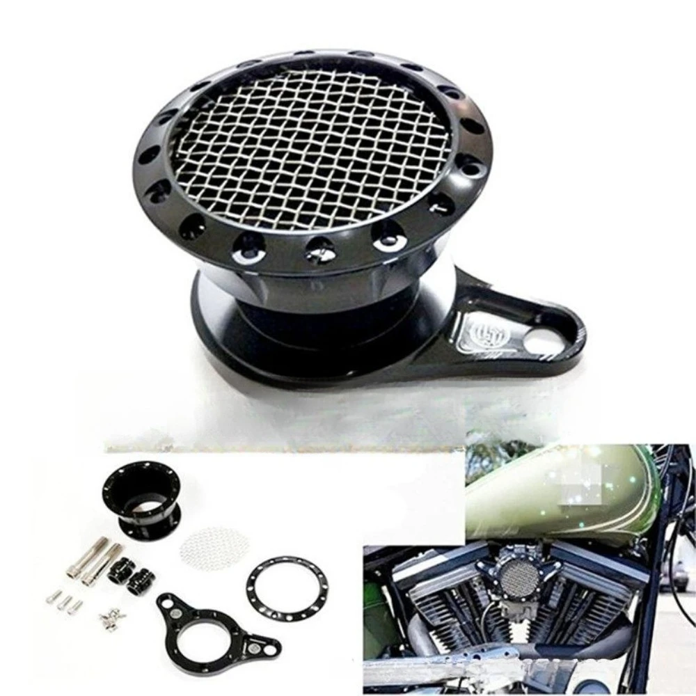 

Motorcycle accessories for Harley XL883 XL1200 retro aluminum alloy air filter motorcycle modified CNC filter