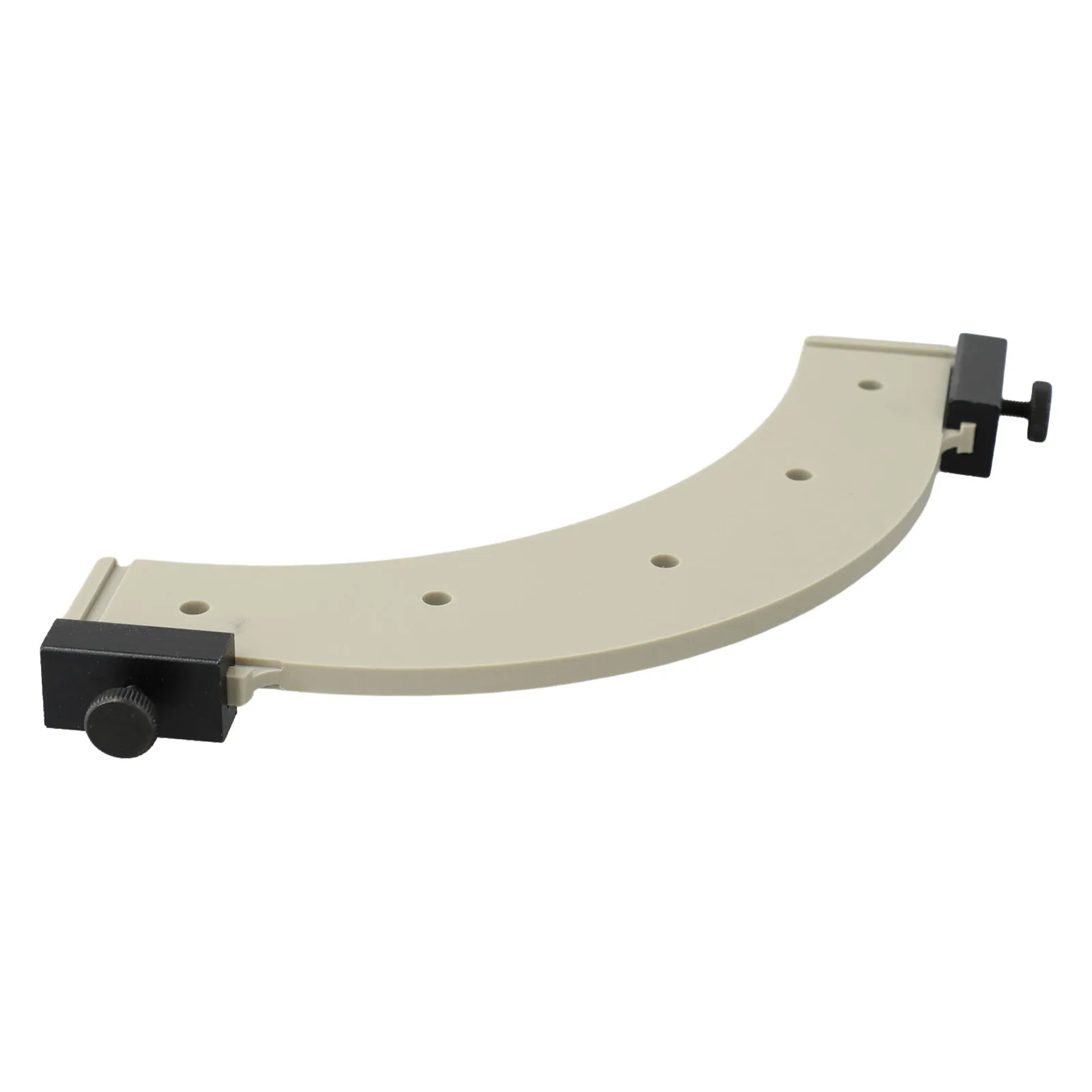 Gray Plastic Woodworking Round Formold To Gauge Template For Versatile Cutting And Chamfer Positioning In Carpentr