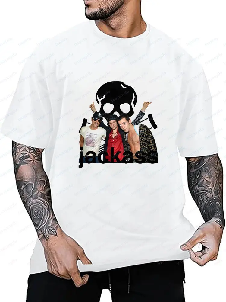 Jackass Forever - Unique Casual Fashion Streetwear Men's and Women's Universal Shirt Pattern Large-Sized Comfortable T-Shirt