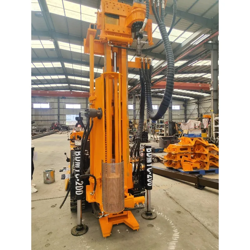 Hydraulic Core Drilling Rig Portable Core Drilling Rig Mutifunctional Borehole Sampling Water Well Drilling Rig for Cambodia