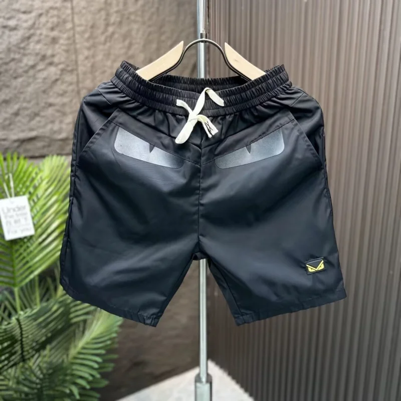 Summer New Casual Shorts Little Monster Five Pants Quick-Drying Beach Shorts