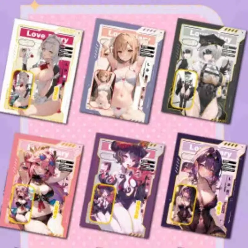 Goddess Story Collection Love Diary Cards Booster Box Rare Anime Table Playing Game Board Cards