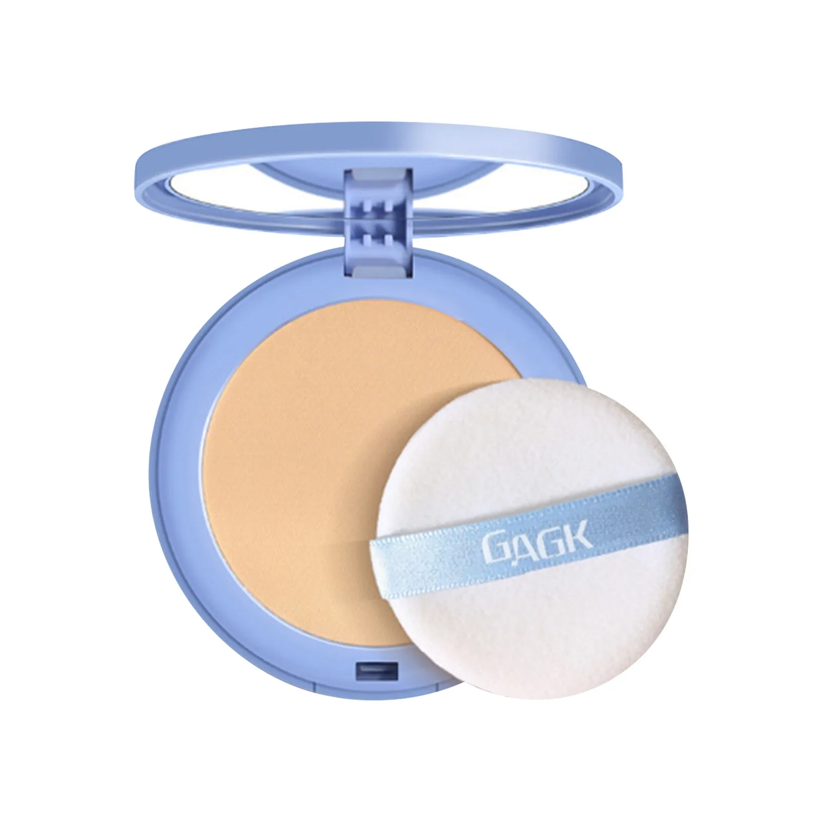 Gagk Mattes Dry And Wet Powder Powder To Set Makeup Natural Concealer Long-Lasting Waterproof Powder Facial Makeup