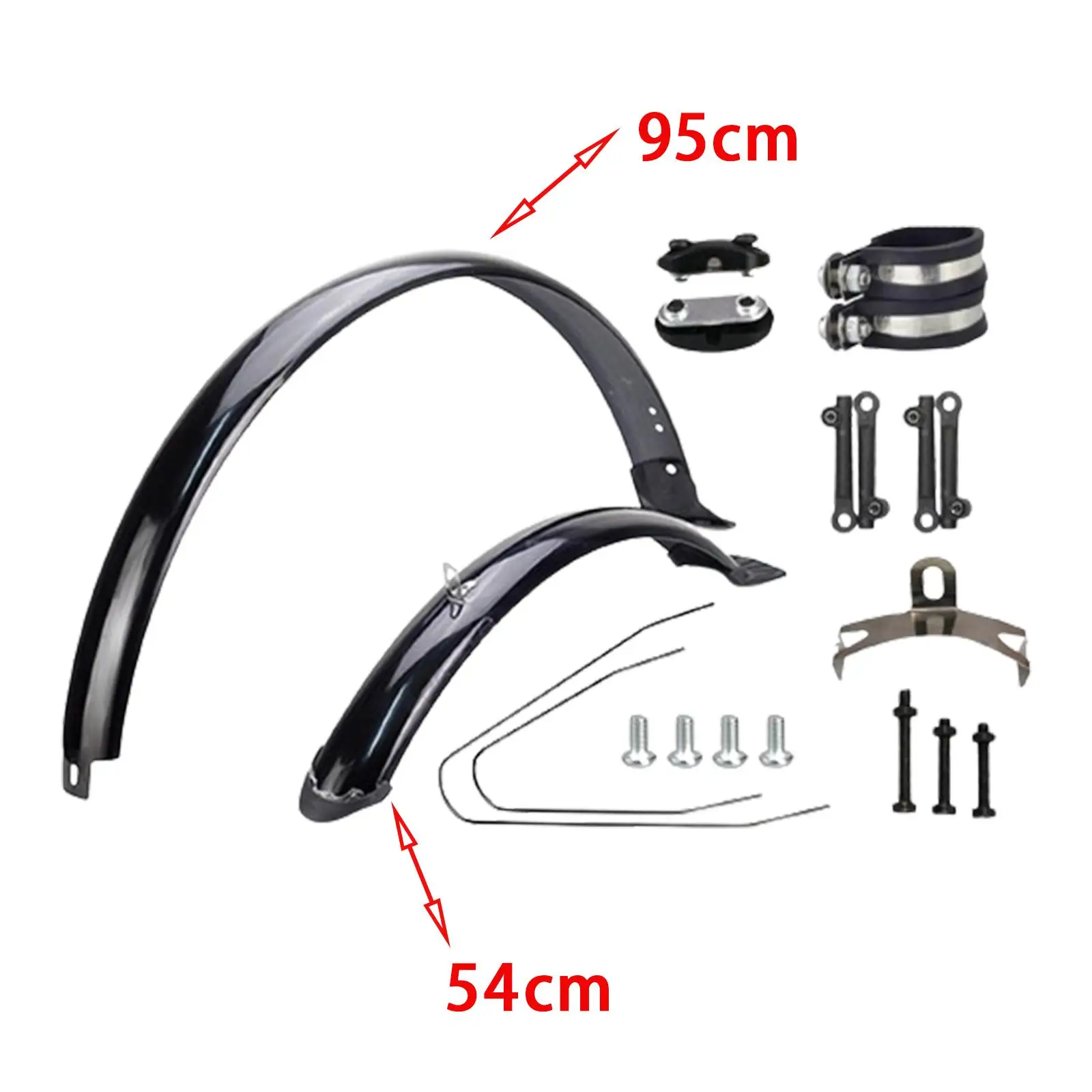 Mountain Bike Mudguards Cycling Set for 24 inch Tires Cycling Accessories