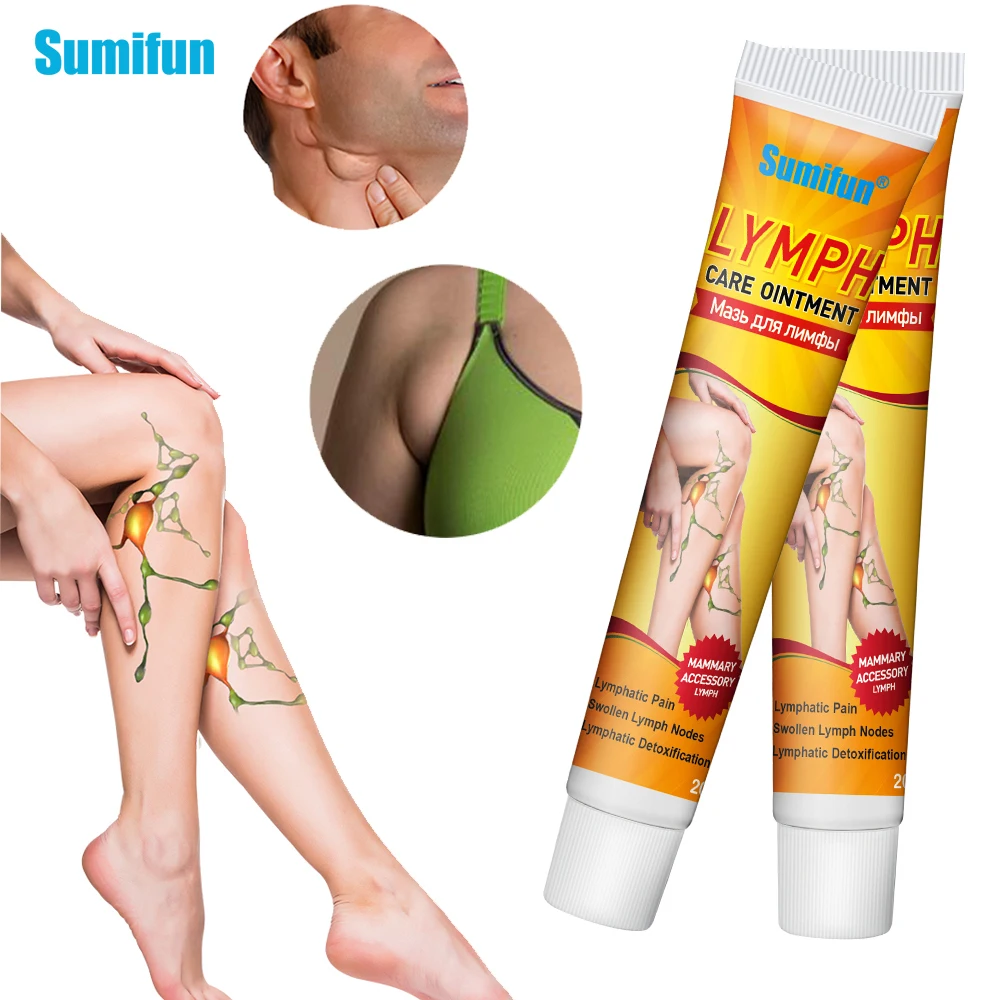 

1/2/5pcs Sumifun Lymphatic Detox Cream Neck Lymph Nodes Remover Massage Ointment Leg Armpit Swollen Pain Relief Medical Plaster