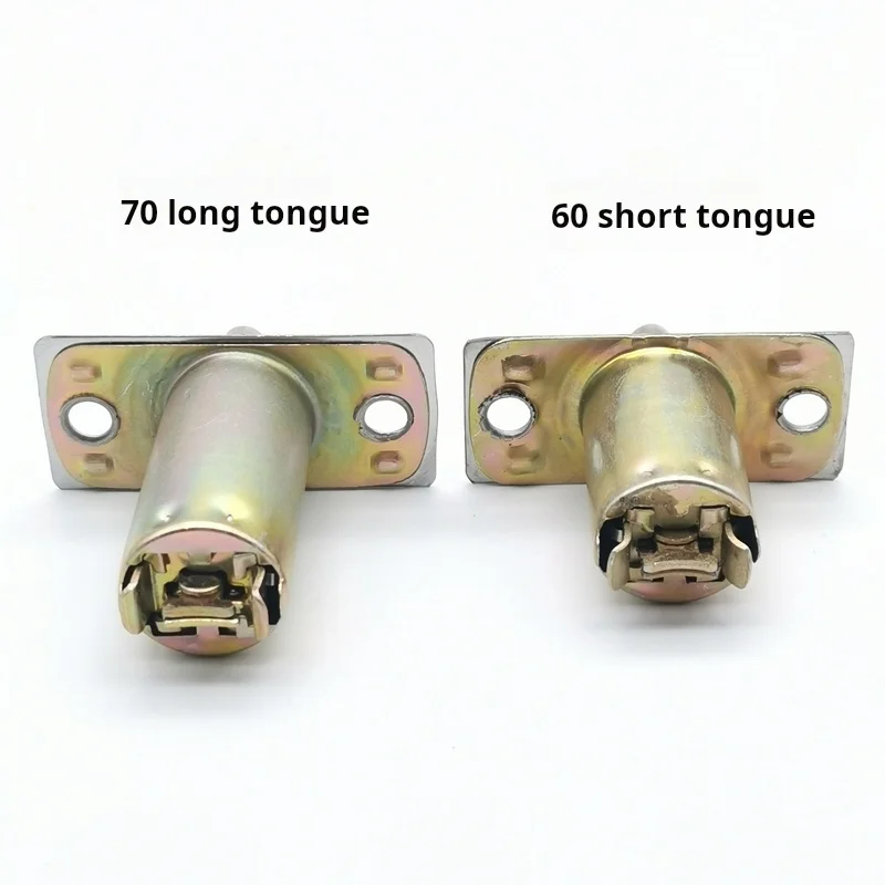 

Universal type door lock tongue ball lock door lock tongue indoor ball round lock cylinder bedroom handle lock core accessories