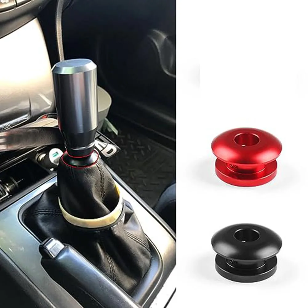 Shift Knob Stopper Shifting Head Limiter Fixed Base For 12mm Shift Knob Lever Gear Head Buckle Aluminum Car Gear Knob Limiter