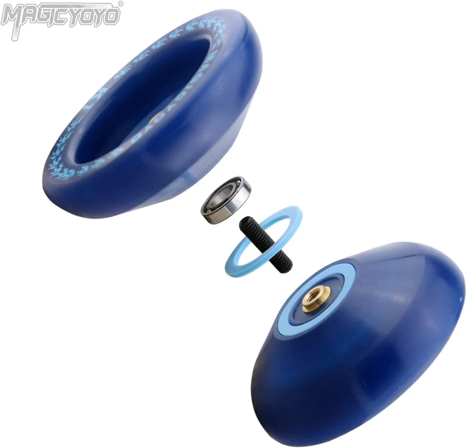 YOYO Responsieve Yoyo K1 Tug Return Yo-yo voor kinderen Beginners Dual Purpose Yo Yo met 10 snaren + handschoenen + lagers (gratis geschenk)
