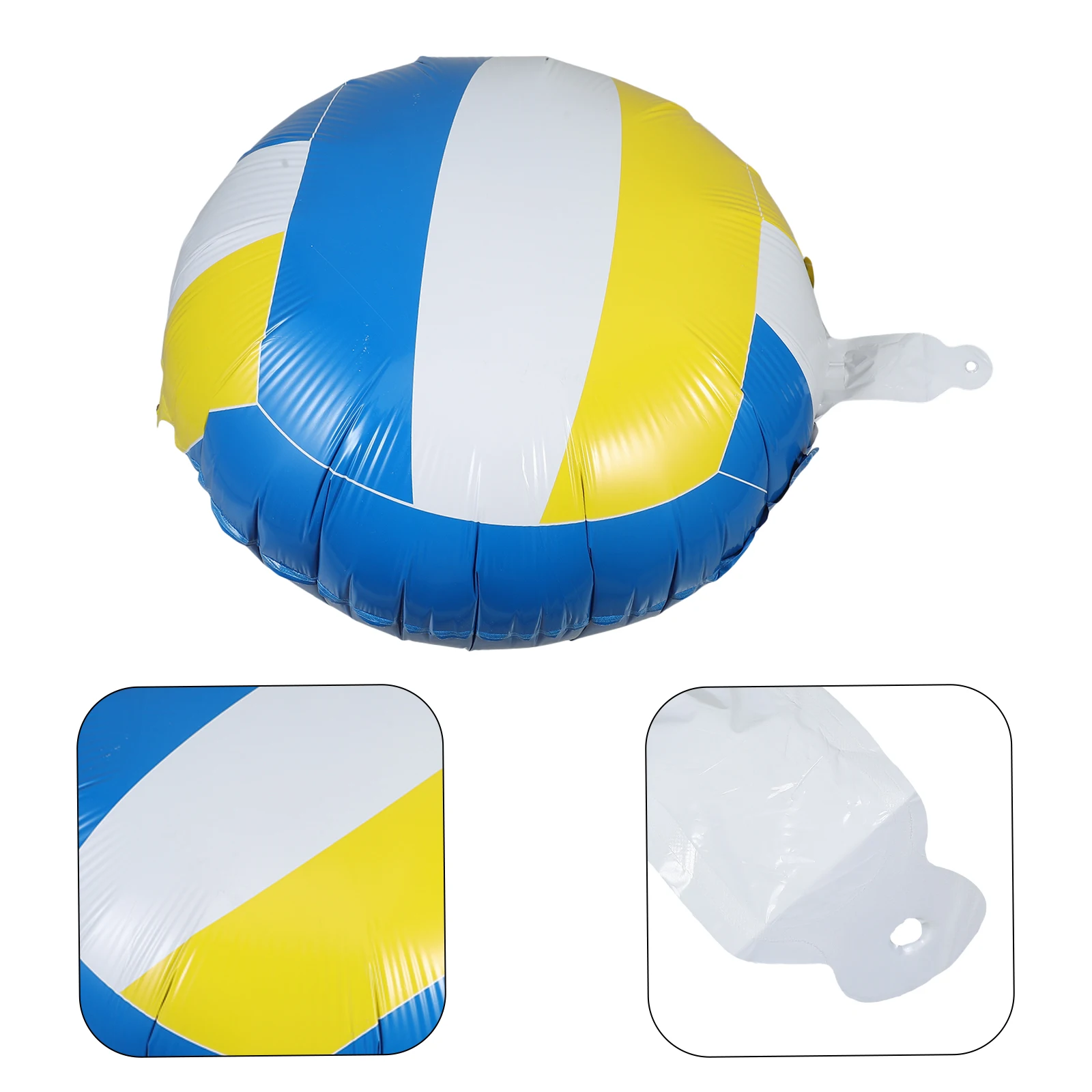 

6 Pcs Volleyball Balloon Tennis Theme Party Supplies Optional Inflatable Balloons Aluminum Film Beach