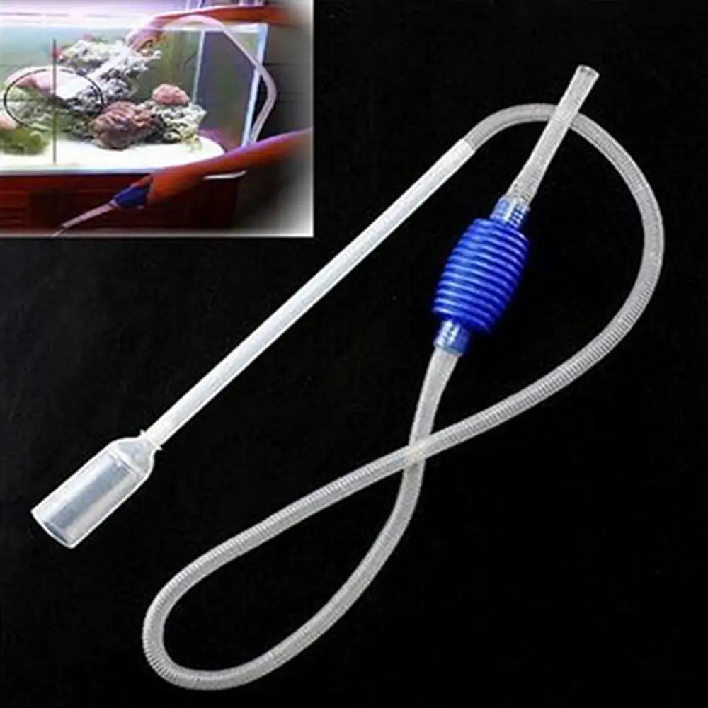 Aquarium Clean Vacuum Water Change Changer Gravel Cleaner Fish Tank Siphon Pump Siphon Fish Tank Syphon Cleaner Semi-automatic