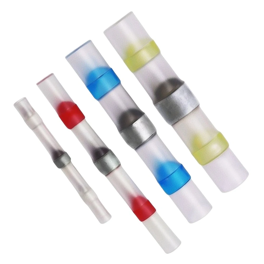 Automotive Grade Waterproof Heat Shrink Solder Terminals 110PCS with Dual Sealing and High Temperature Tolerance