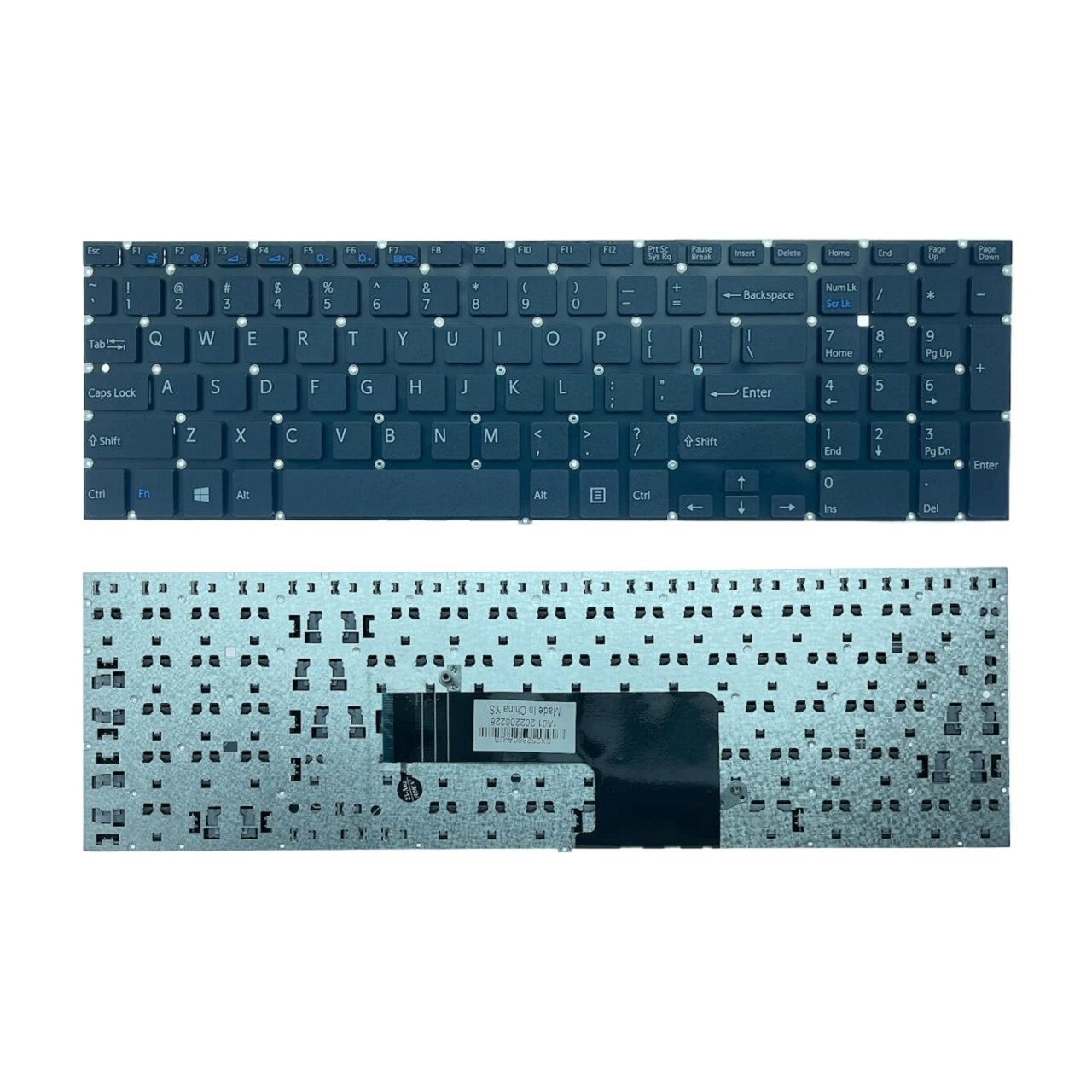 For Sony VAIO SVF15 SVF151 SVF152 SVF153 SVF154 SVF15E SVF152C29M SVF152A29V SVF1521B1EW Laptop Keyboard Replacement US SVF15