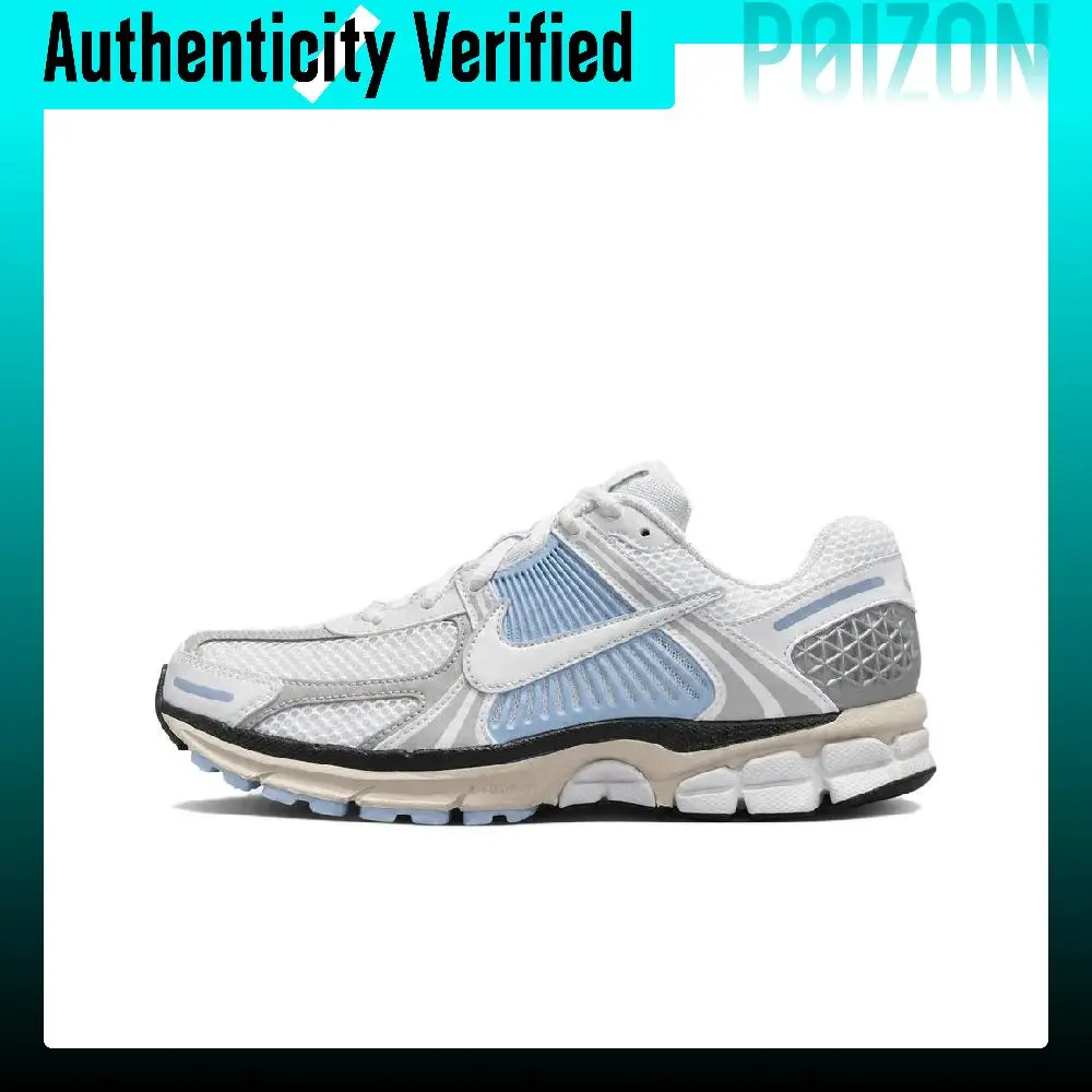 Nike Zoom Vomero 5 Running Shoes Men's Low-top Black Blue White FJ4151-102