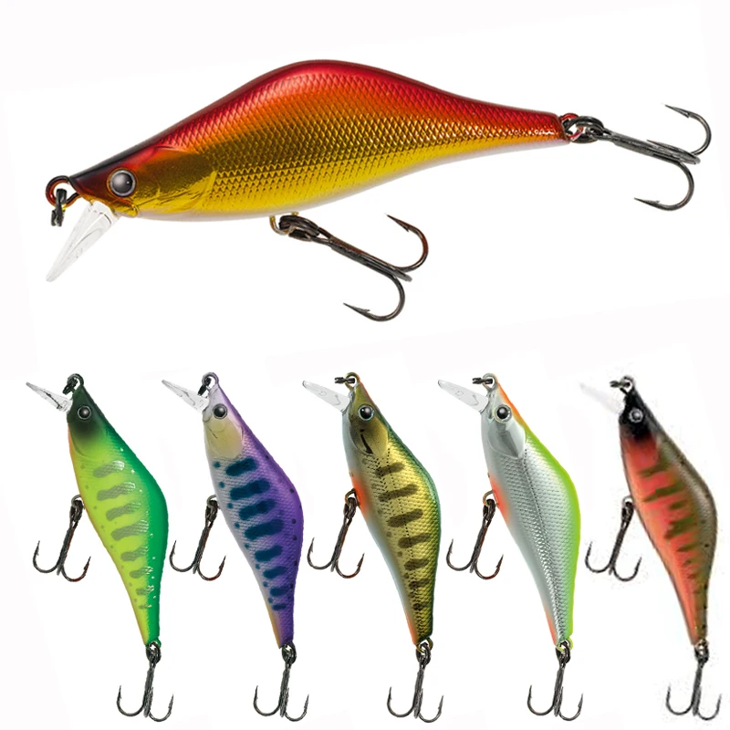 2024 Minnow Fishing Lure 55mm 4.7g Hardcore Wobbler LG Heavy Sinking Jerkbait Swimbait Artificial Hard Bait Trout Bait Bass Bait