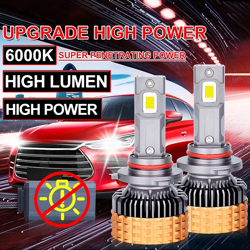 H4 LED المصباح Canbus فك H1 H11 H8 H9 H4 HB3 9005 HB4 9006 9012 HIR2 9054 CSP رقاقة PTF STG مرحبا/لو شعاع أضواء السيارة الضباب مصباح