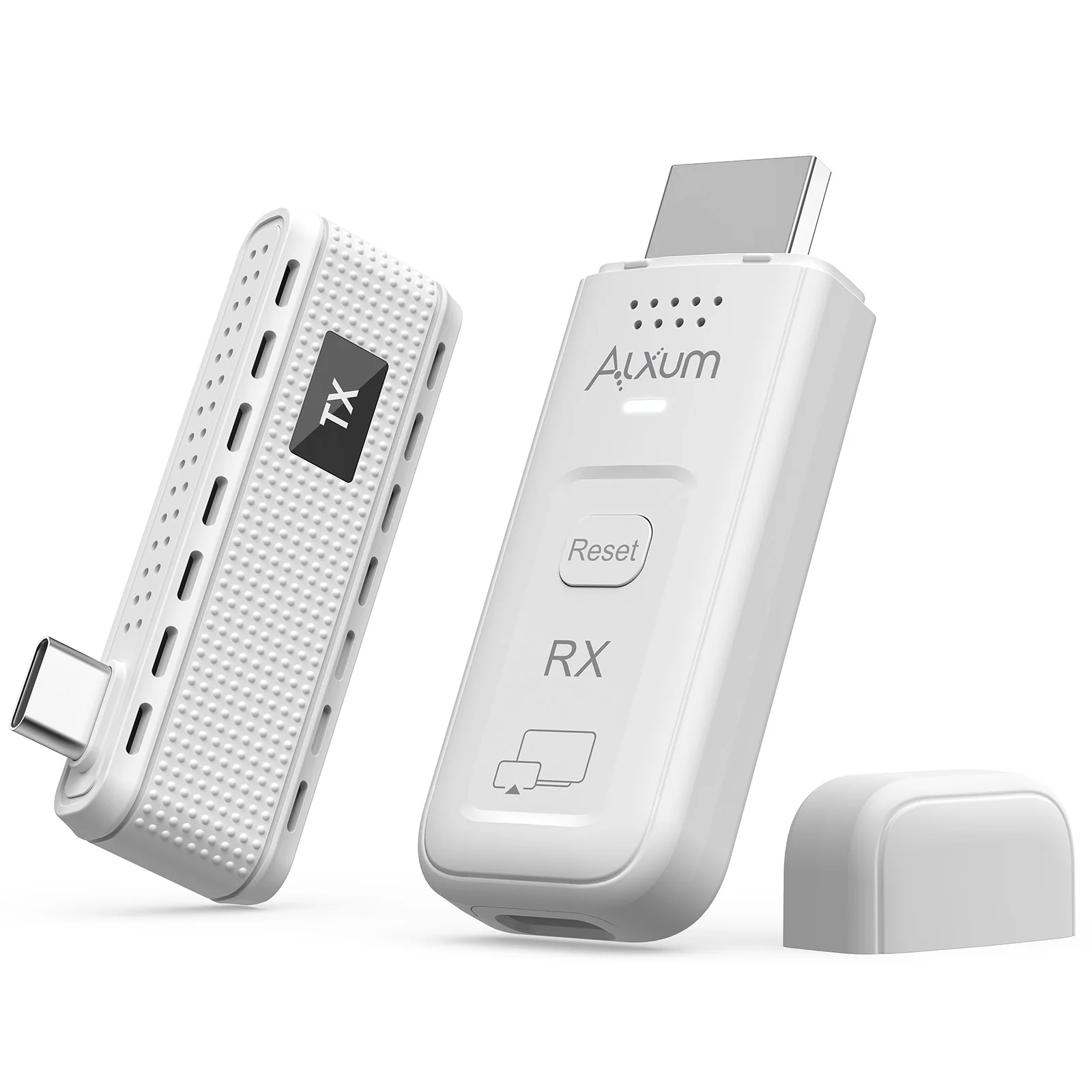 

V1712A Wireless HDMI Dongle 1080P@60Hz Wireless Screen Mirroring Adapter for TV Projector PC Laptop Mobile Devices 5GHz Wi-Fi