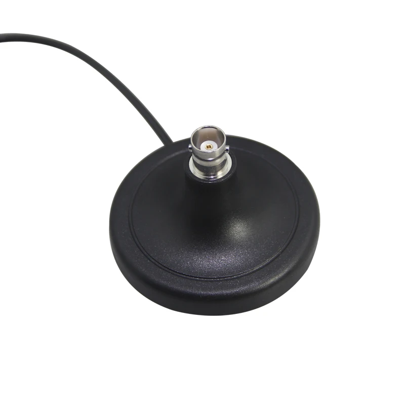 BNC Macho e Fêmea Antena Base Magnética Cabo de Extensão RG174/RG58 para Extensão de Microfone Sem Fio Q9 Ham Radio Car Sucker