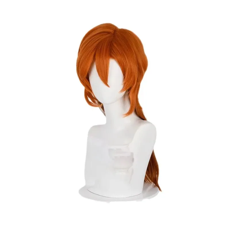 Wenhao Stray Dogs Piansioni centrali Mid/Shaping Disordinato Micro Volume Cosplay Parrucca sfumata in fibra ad alta temperatura