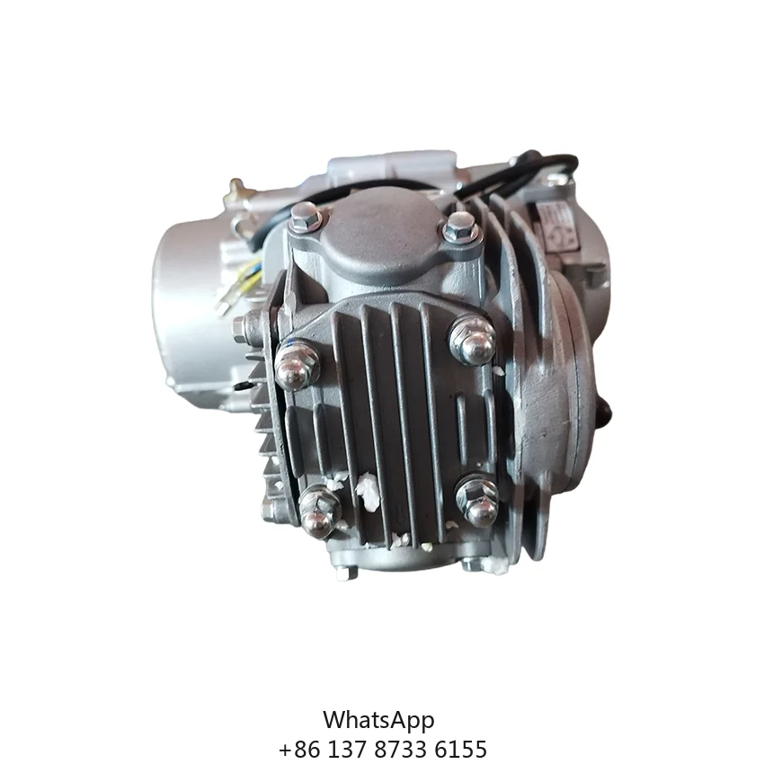Mesin Sepeda Motor 140cc Starter Elektrik 4 Langkah Berpendingin Udara Kopling Otomatis Manual Mesin YX140