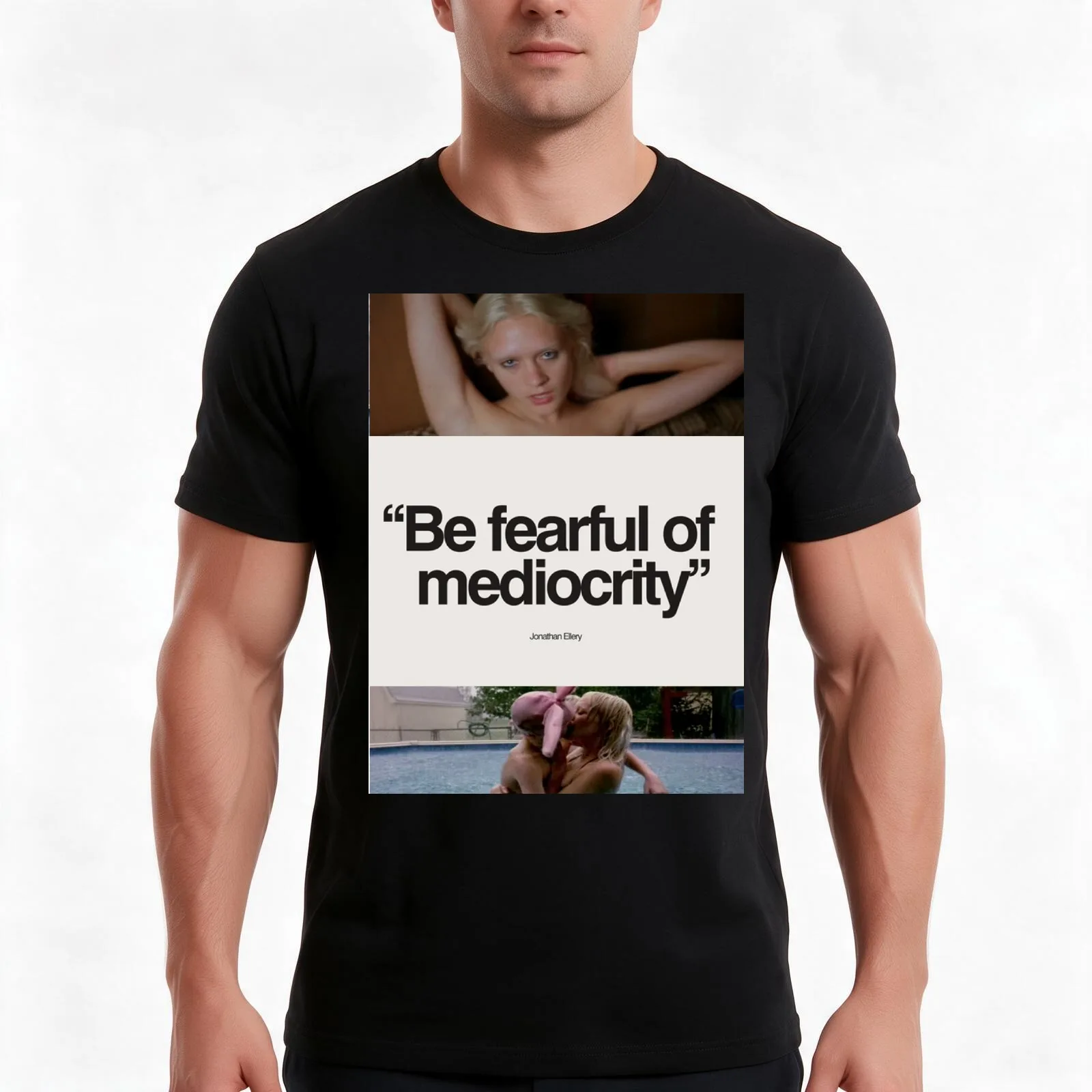 Mediocrity Fear - GUMMO T-Shirt, Summer Casual Cotton Tee, Oversized Streetwear Tops, Vintage Graphic Print, Unisex Men Women