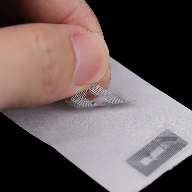 50/20/10Pcs NFC Chip Ntag213 Sticker Wet Inlay 11x21MM 13.56MHz Label Tag 213 Anti-counterfeiting Label Electronic Label