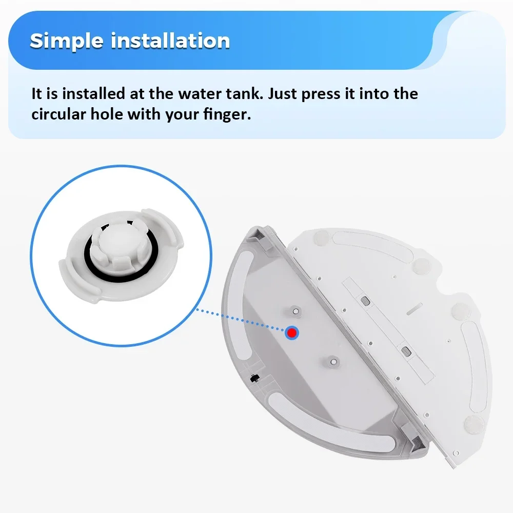 Water Tank Mop Cloth Filter For Roborock E20 E25 E35 S5 S6 Pure S50 S51 S55 C10 T4 T6 For Xiaomi 1S Vacuum Cleaner Part