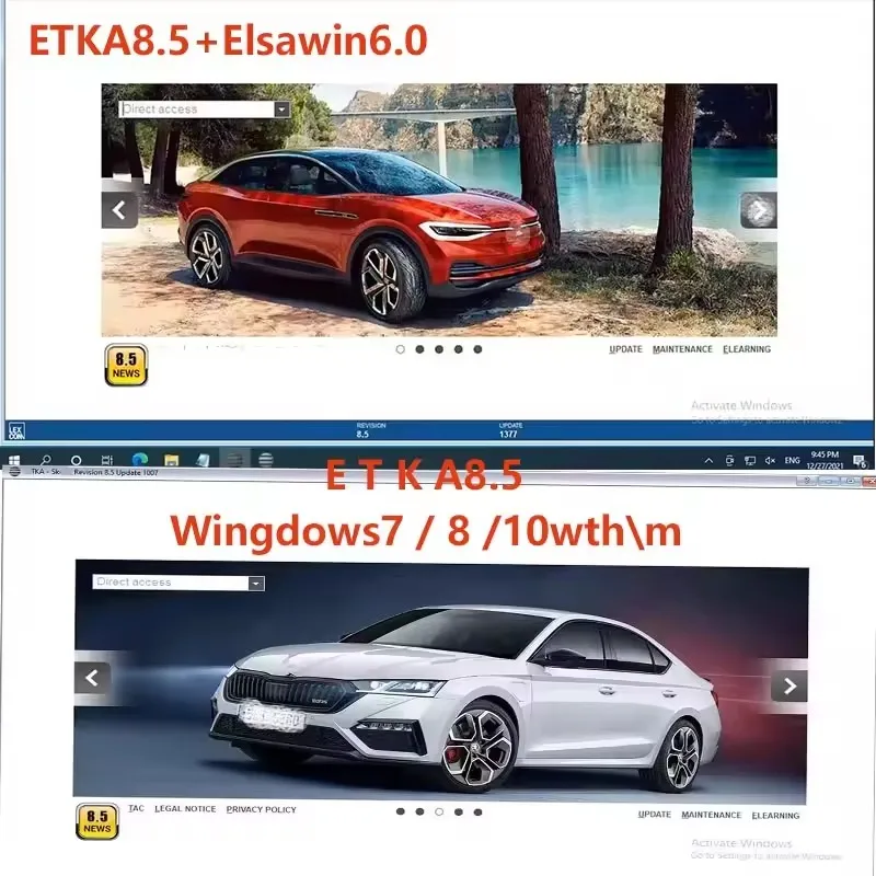 

ETK 8.5 Electronic Parts Catalogue for Group Vehicles 2024 Update - Compatible with VW Audi Seat Skoda Daewoo Installation Manua