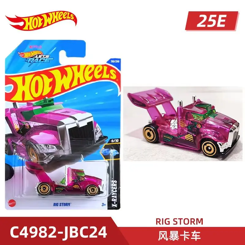 Mattel Hot Wheels Hot Sports Car In Pink Girl'S Dream Rv Donut 1/64 Diecast Collection Modello di Auto Giocattolo Per I Bambini Regali Di Compleanno