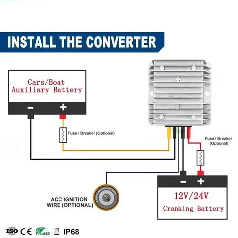 72V 60V 48V 36V 24V से 12V 20A 15A 10A 5A स्टेप डाउन वोल्टेज रेगुलेटर ट्रांसफार्मर DC DC पावर कन्वर्टर 20V-90V कार सप्लाई सीई 10 best sales डीसी से डीसी - №10