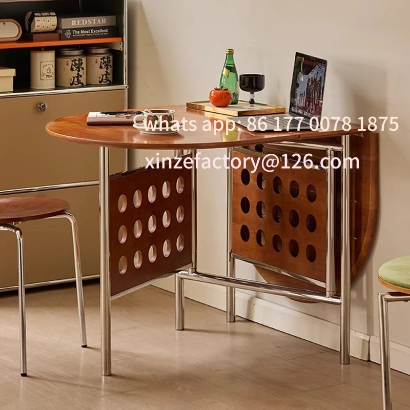 Customizable Luxury Mid Century Dining Tables Long Folding Modern Design Dining Tables Glamour French Table A Manger Pliante