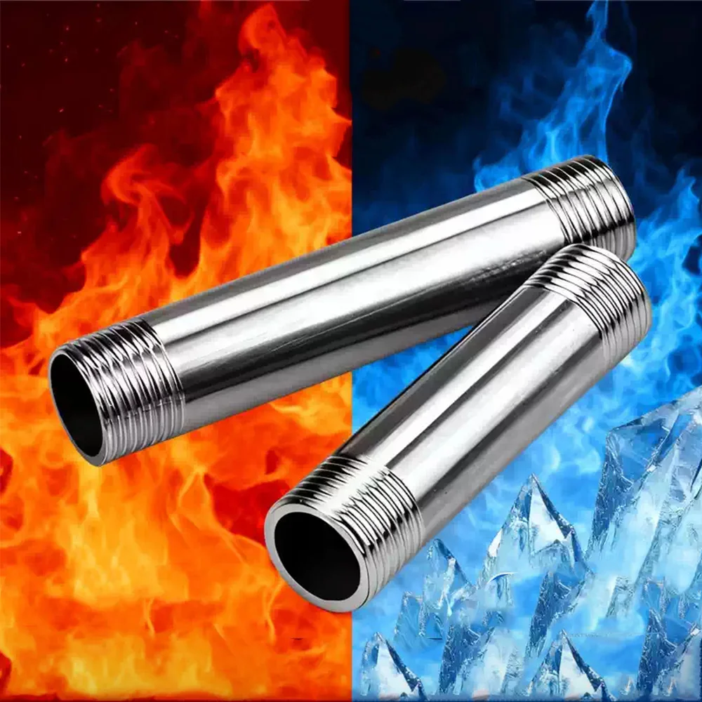 1Pcs Thickness 3mm 304 Stainless Steel Tube Double Headed Outer Wire 1/2