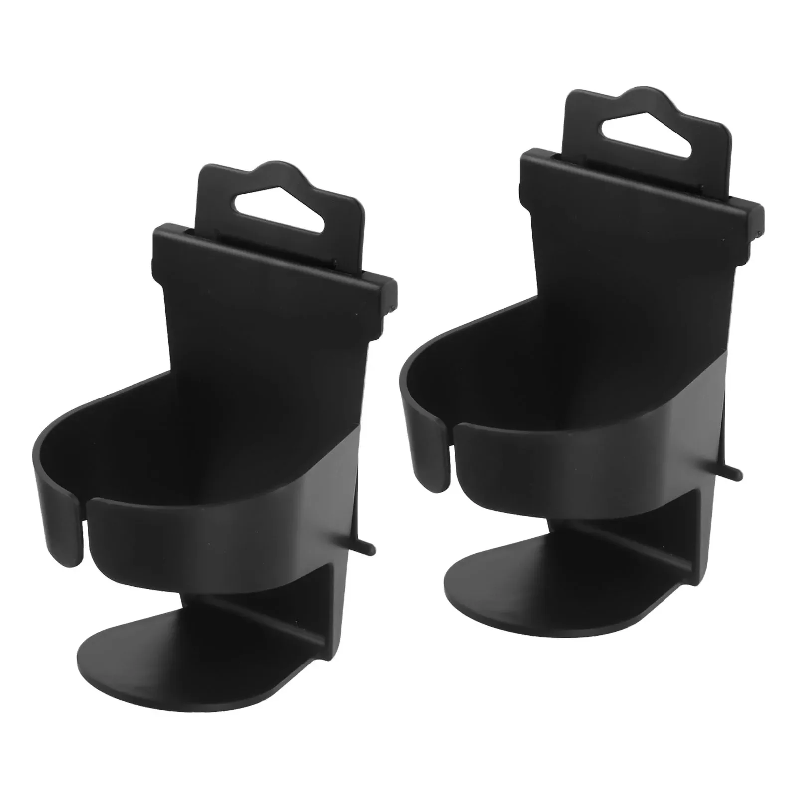 

Cup Mount Cup Holder Mount Non-Slip Replacements Stand ABS + PE Black 2 Pcs 75*79*141mm Accessories Outdoor Indoor