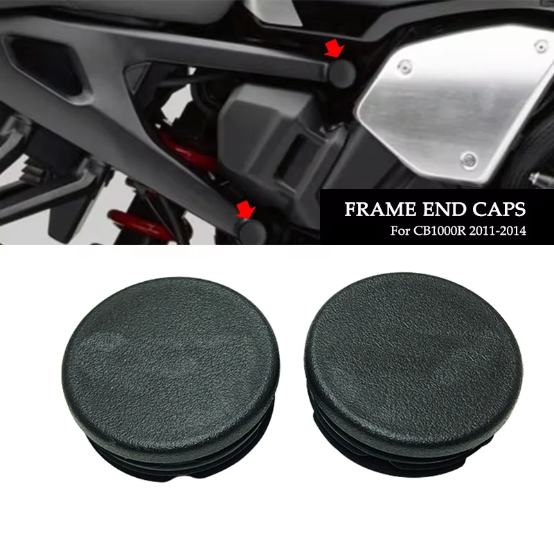 2PCS Chassis Plugs Frame Hole Cover Caps Plug Decorative Frame Cap Set For Honda CB1000R CB 1000R 2011-2014 2012 2013