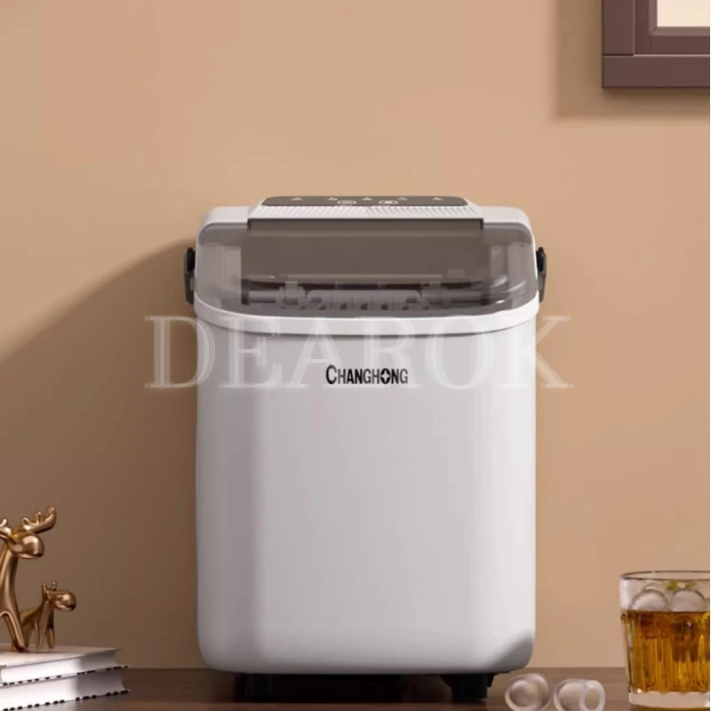 Ice Machine Commercial Ice Cube Making Machine Protable Ice Maker Machine Auto-Cleaning Maquina Home-use
