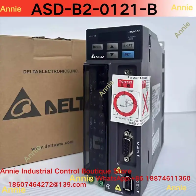 Genuine Servo Driver ASD-B2-0121-B - Electronic Component for Hobbyist And Professional Projects