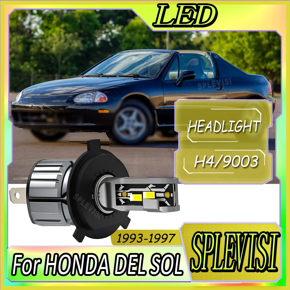 

Noise-Free Easy Installation Long-Term Use Durable Stable Installation LED Headlight For HONDA DEL SOL 1993 1994 1995 1996 1997