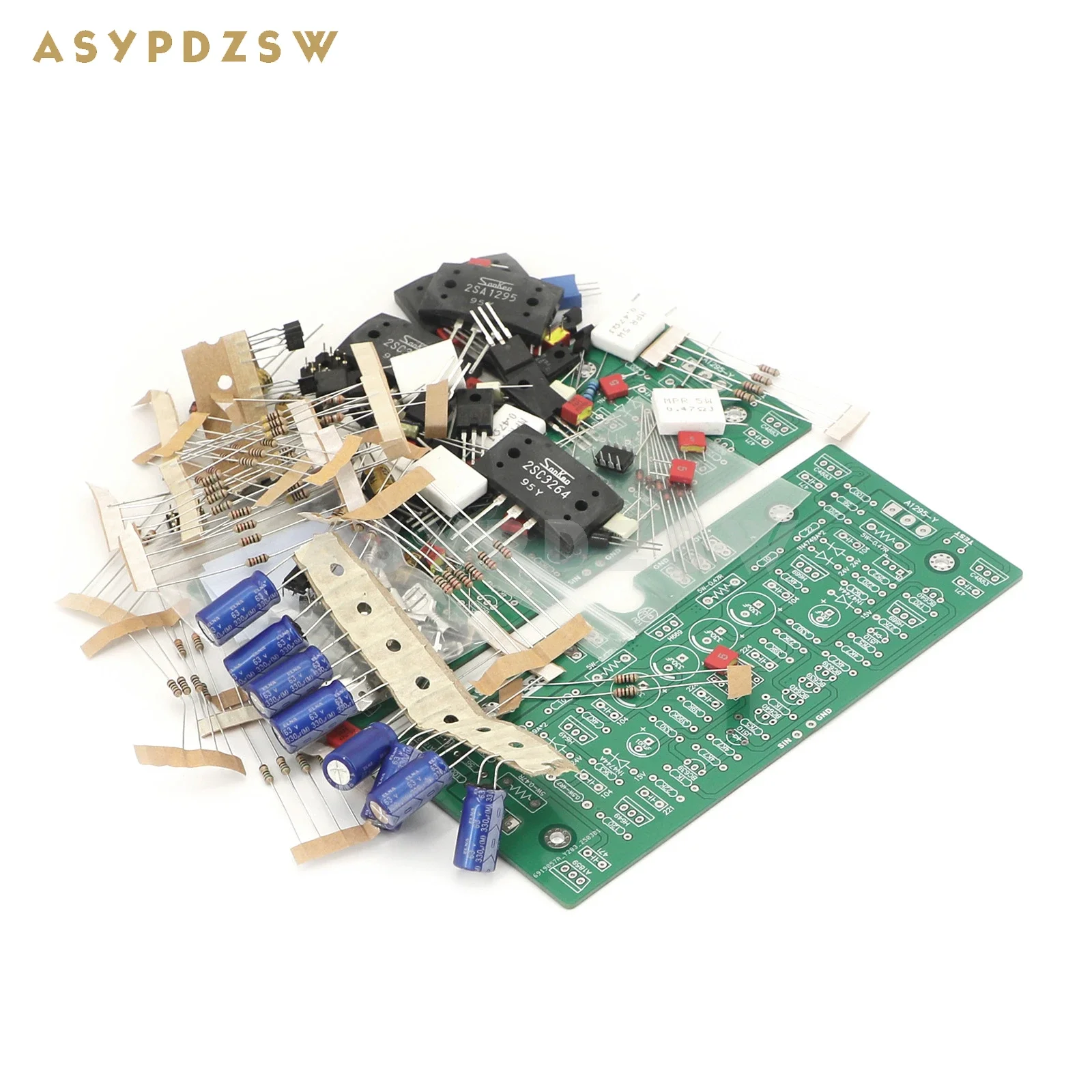 HIFI BL-933 Обратная связь по току 2SA1295/2SC3264 Усилитель мощности DIY Kit/Готовая плата База на DE 933 150 Вт * 2