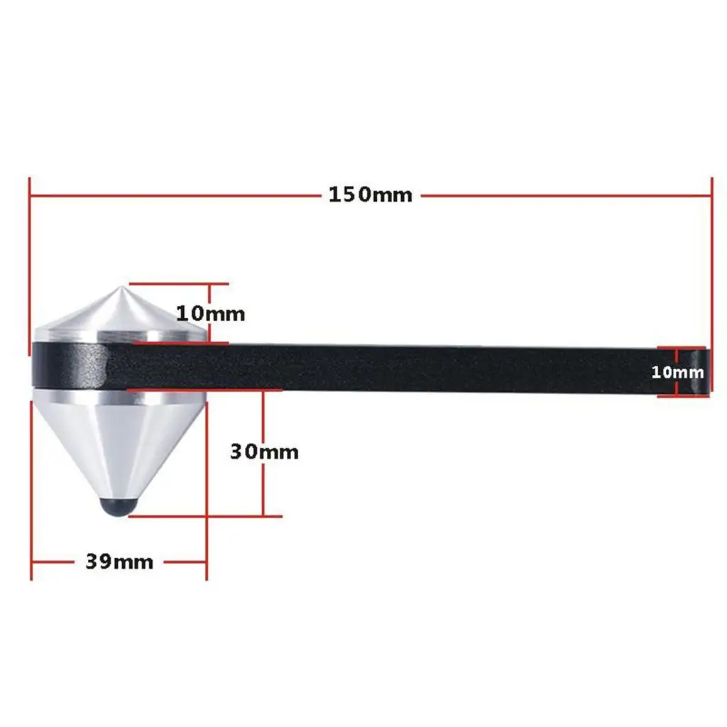 Imagem -06 - Amplificador à Prova de Choque Stands Amp Speaker Isolamento Spikes hf Montado Pés Pcs