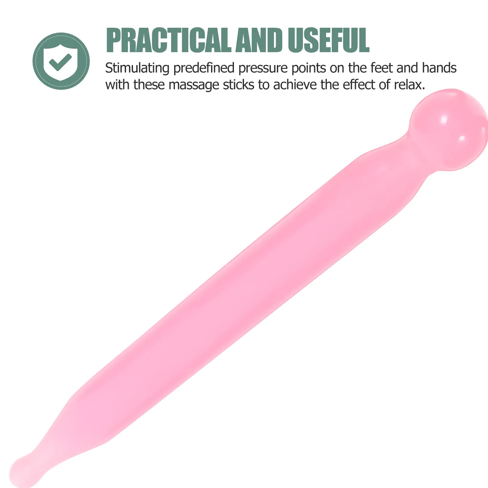 

Портативный массажный стержень из смолы: ручной массажер для расслабления тела, стимуляции акупунктурных точек – незаменим для дома, отеля, путешествий