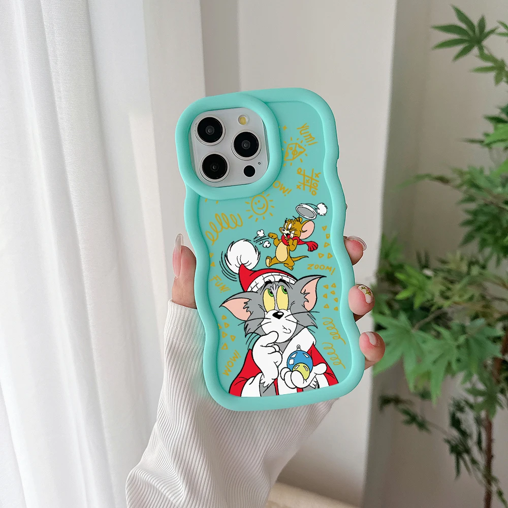 Cartoon Cute Toms Jerries Phone Case For Samsung A05S A10S A11 A12 A20S A21S A13 A14 A55 A54 A34 A53 A30 A32 A33 A73 5G Cover