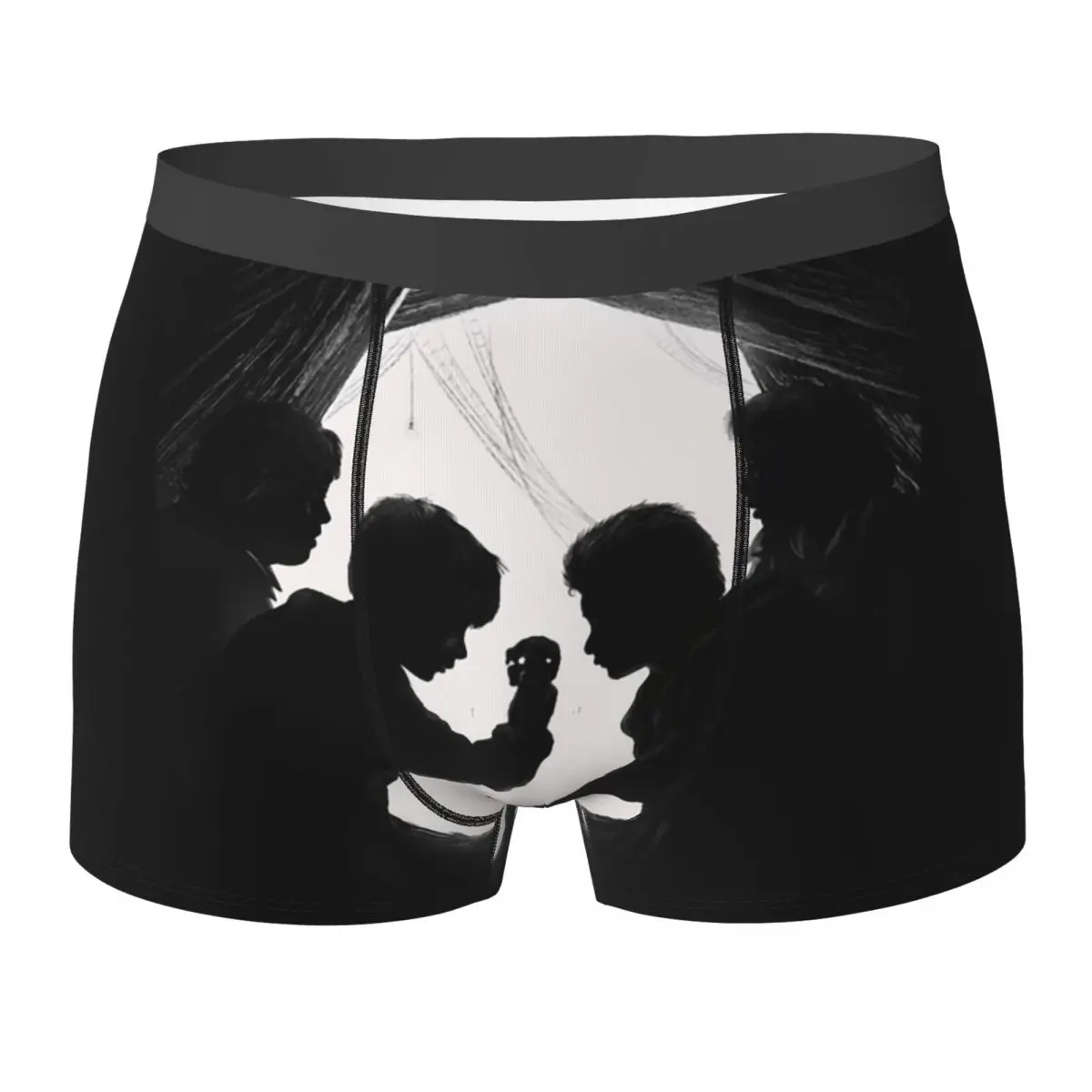 Boxer Underpants Shorts Goonies Never Say Die  Panties Men Breathable Underwear for Homme Man Boyfriend Gift