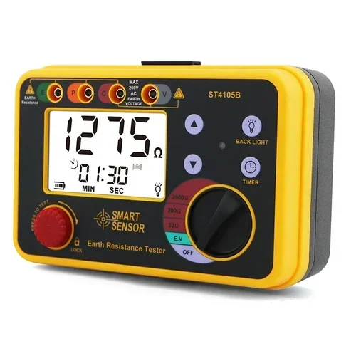 

SMART SENSOR ST4105B Ground Resistance Tester