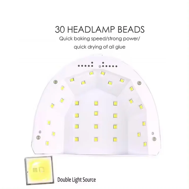 حار بيع مسمار مصباح آلة العلاج بالضوء التجفيف السريع الخبز مصباح طلاء الأظافر الغراء مصباح ليد مجفف المكونات في الإصدار