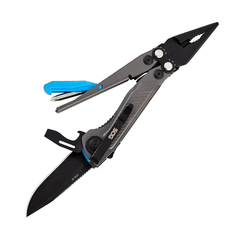 AliExpress SOG 7 in 1 Multitool for Bicycle, Portable EDC Bike Repair Tools, Multifunctional Pliers Screwdriver Cutter for Outdoor Cycling