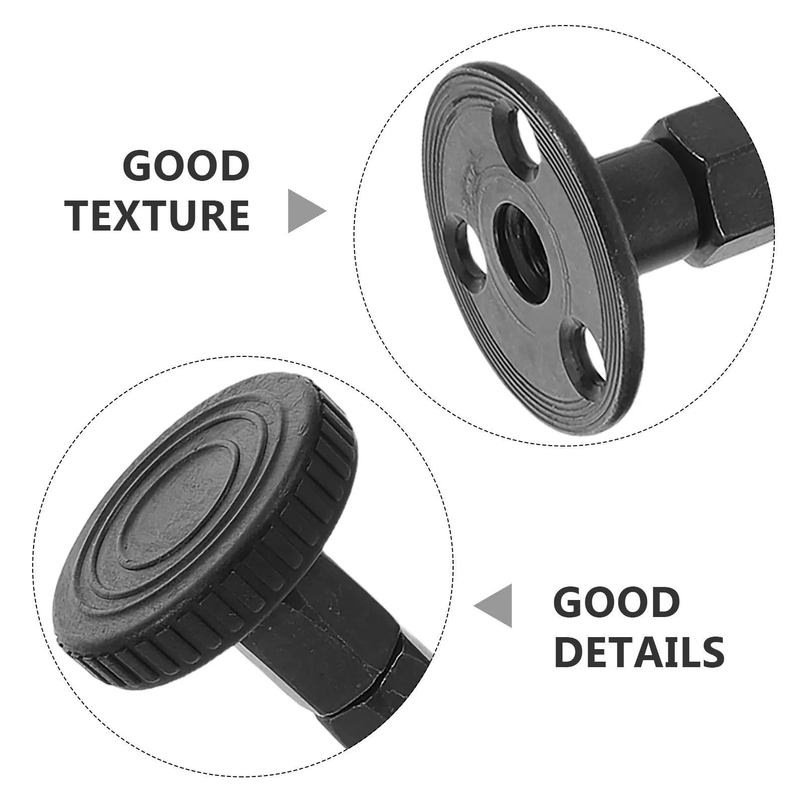 1Set Adjustable Headboard Stabilizer Anti-Shake Bed Frame Fixing Tool Black Wall Protector Bedside Frame Stoppers for Bedroom