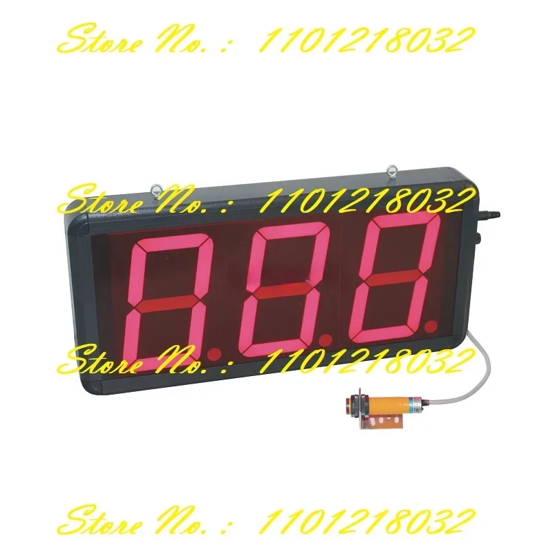 3-digit 4-inch Counter Digital Display Infrared Induction Automatic Counter Conveyor Belt Assembly Line Counter