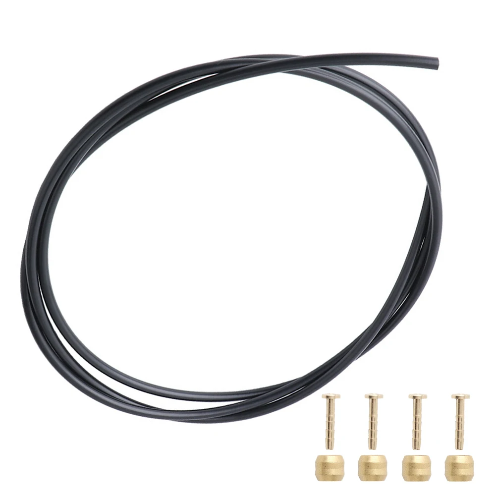 

Тормозной масляный шланг Велосипедный тормозной шланг, длина 1000 мм, длина 1700 мм, термостойкость, в комплект входит оливки и вставки для BH59